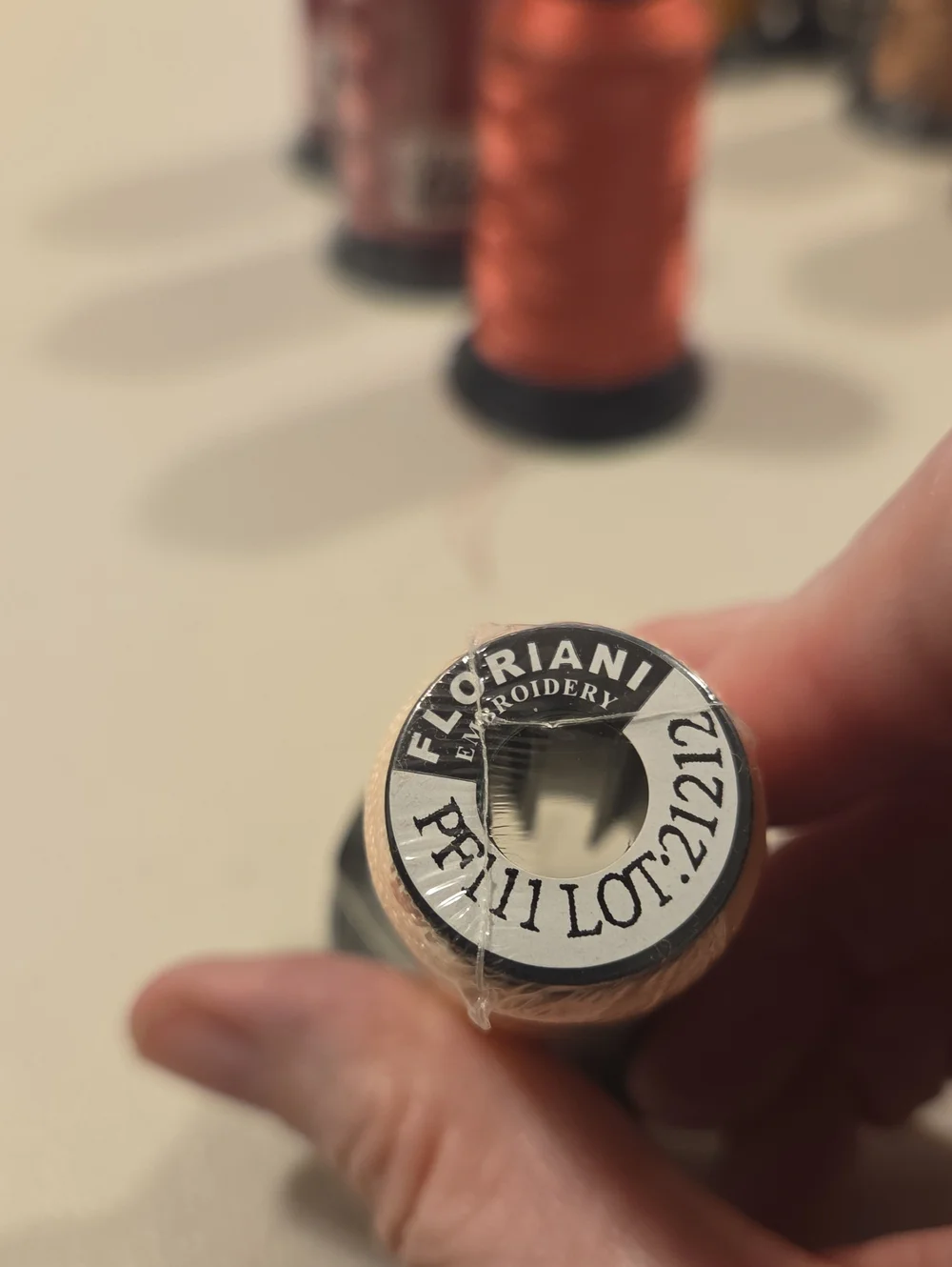 5 Colors FLORIANI Embroidery Threads